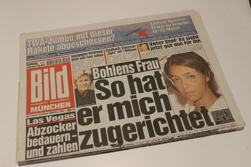 Bildzeitung 1996 - bildzeitung, 09.11.1996