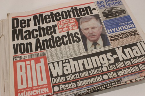 Bildzeitung 03 1995 - mb, 07.03.1995