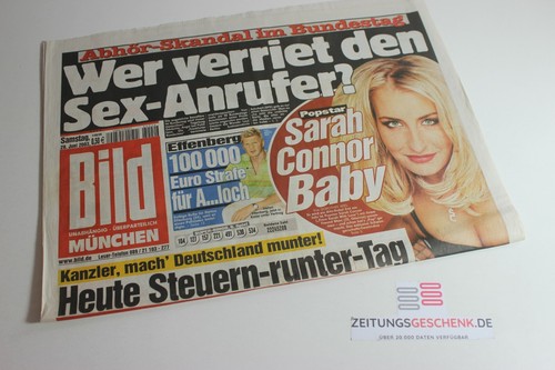 Bildzeitung 2003 juni - bildzeitung, 28.06.2003