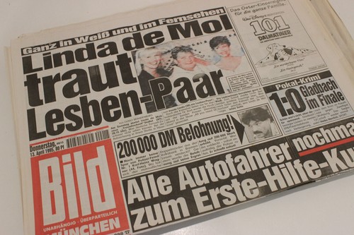 Bildzeitung 04 1995 - mb, 13.04.1995