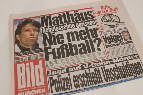 Bildzeitung 01 1995 - mb, 26.01.1995