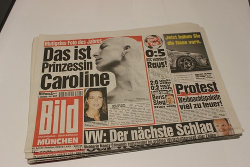 Bildzeitung 1996 - bildzeitung, 04.12.1996