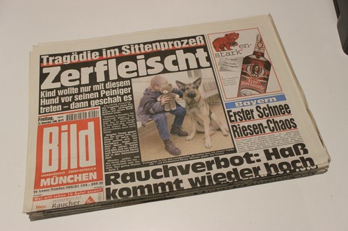 Bildzeitung 1996 - bildzeitung, 15.11.1996