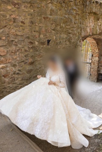 Weißes brautkleid ballkleid - weißes,